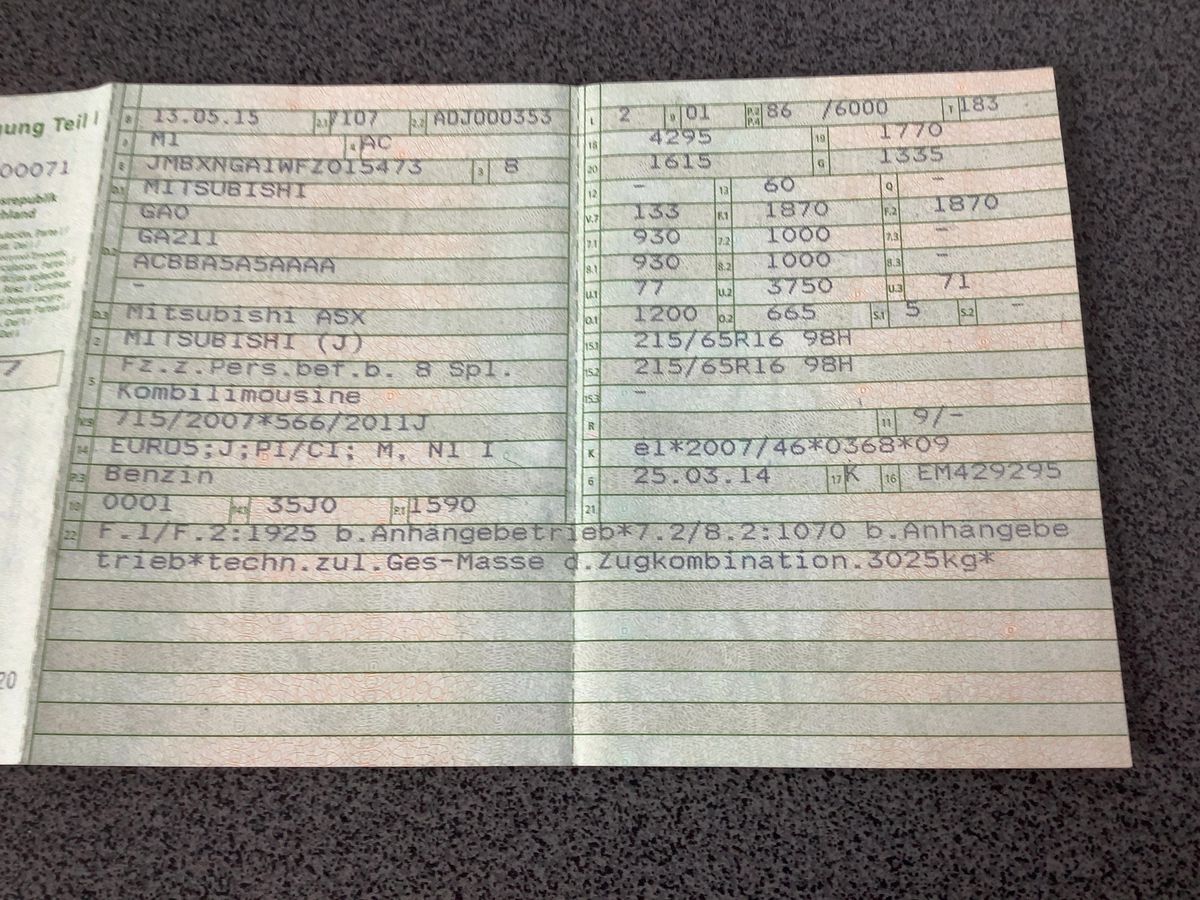 Mitsubishi ASX d'occasion