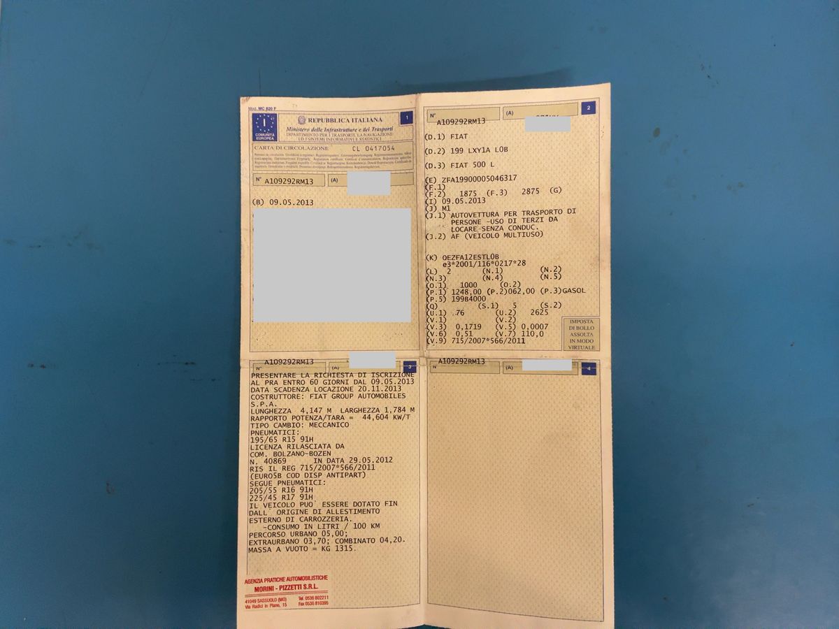 Fiat 500L d'occasion