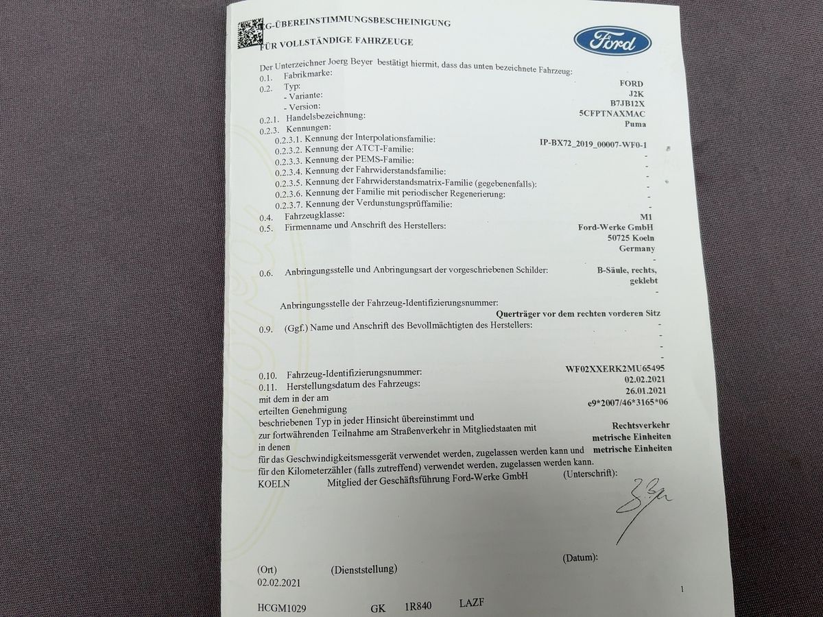 Ford Puma d'occasion