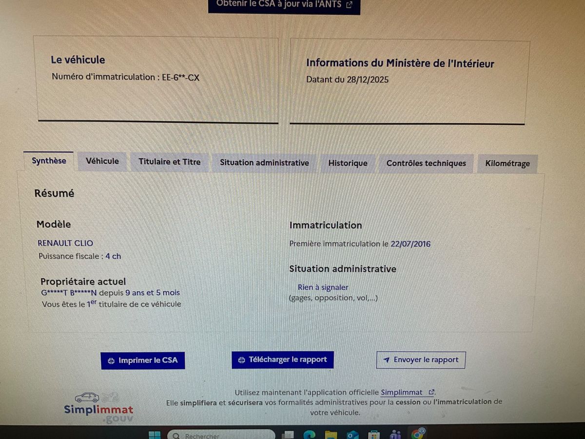 Renault Clio d'occasion