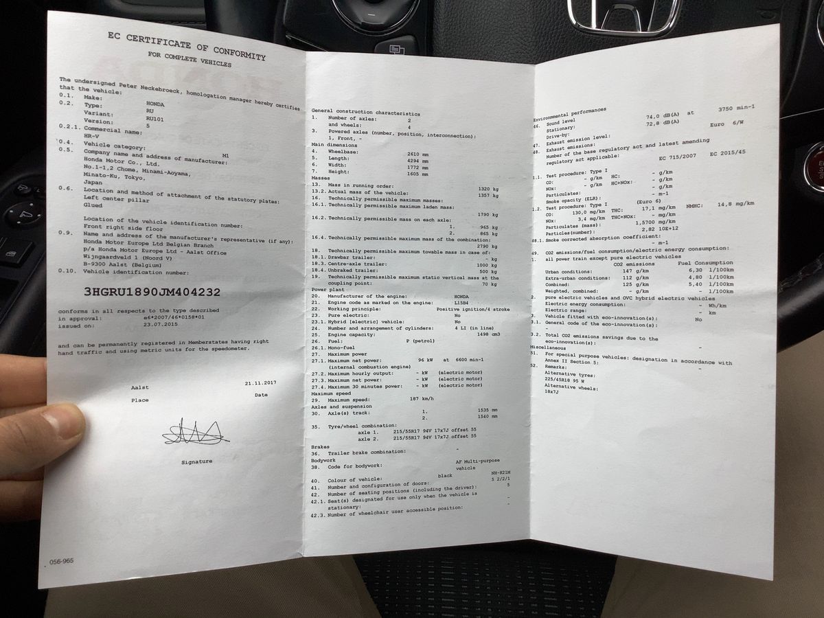 Honda HR-V d'occasion