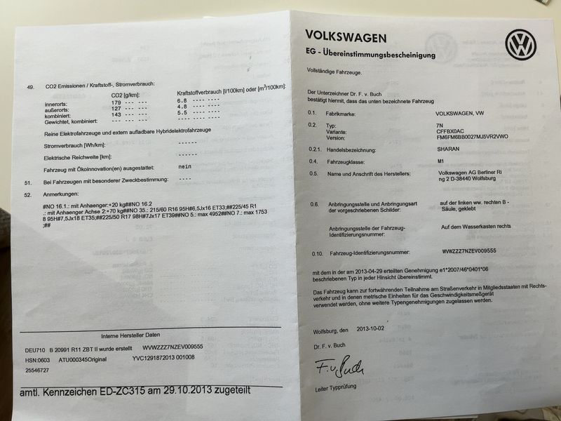 Volkswagen Sharan 2.0 TDI Life BlueMotion Tech — zdjęcie 16