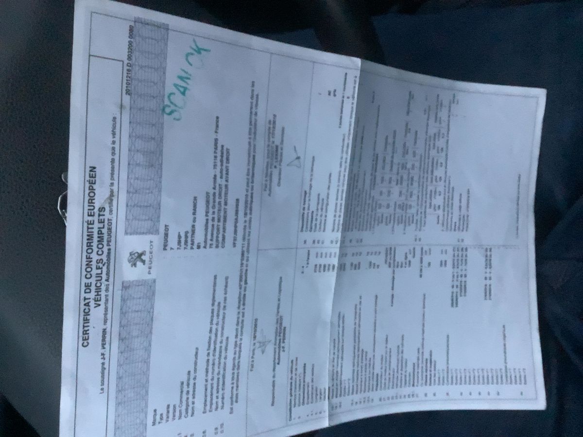 Peugeot Partner d'occasion