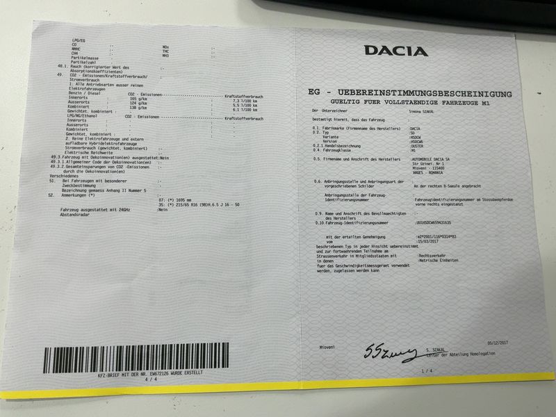 Dacia Duster 1.2 TCe Black Shadow 4x2 2018 – снимка 21