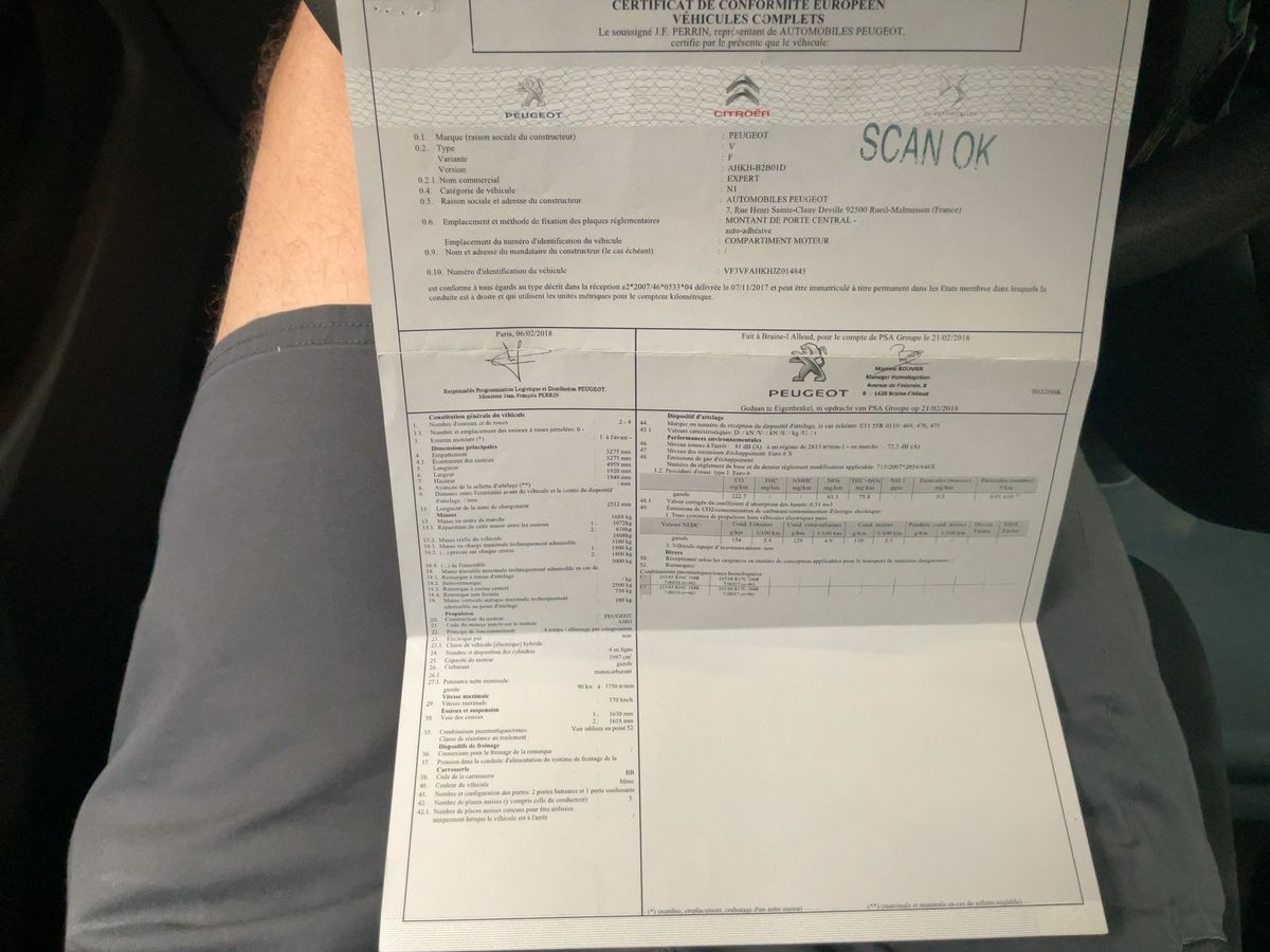 Peugeot Expert d'occasion