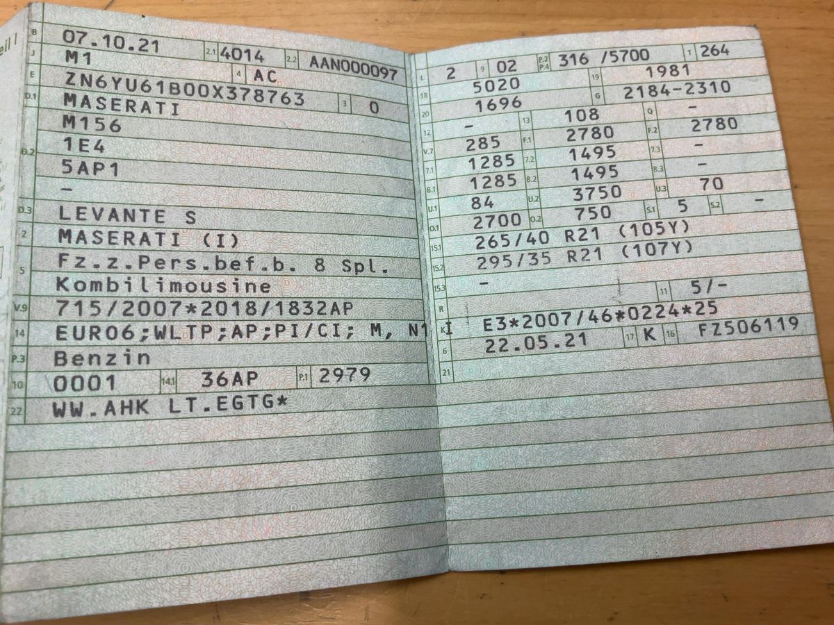 Maserati Levante d'occasion