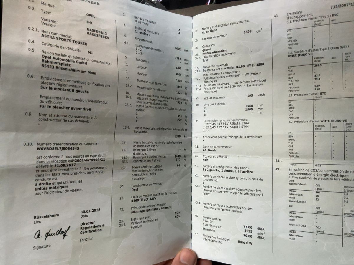 Opel Astra d'occasion