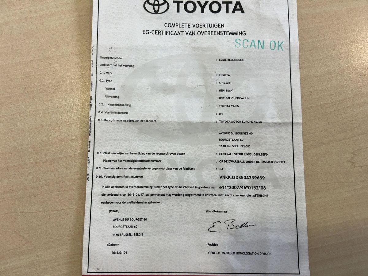 Toyota Yaris d'occasion