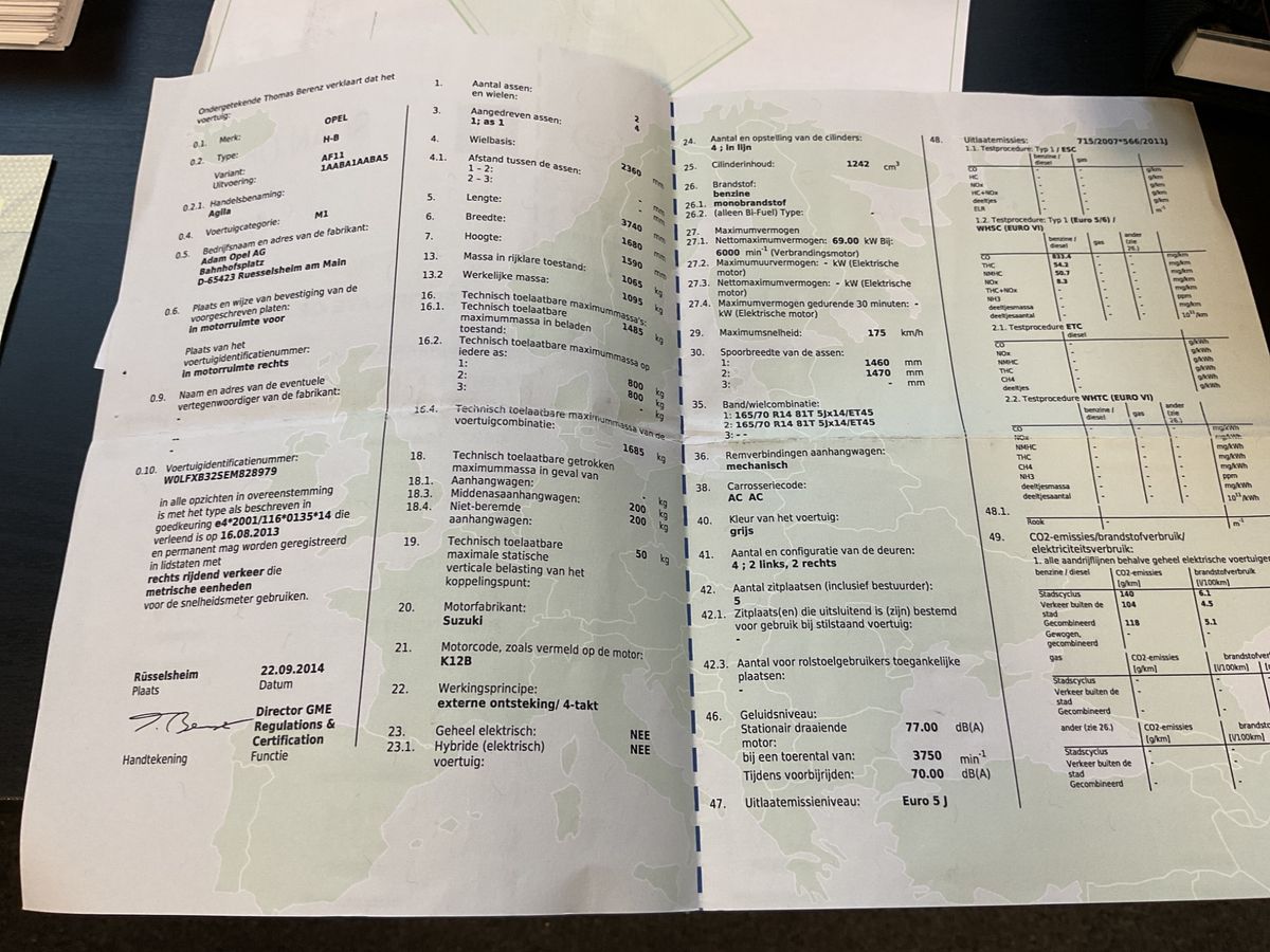 Opel Agila 1.2 Edition