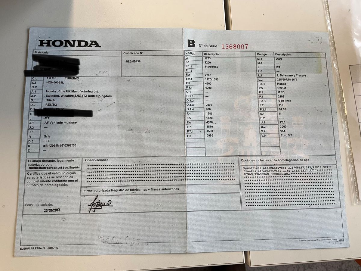 Honda CR-V d'occasion