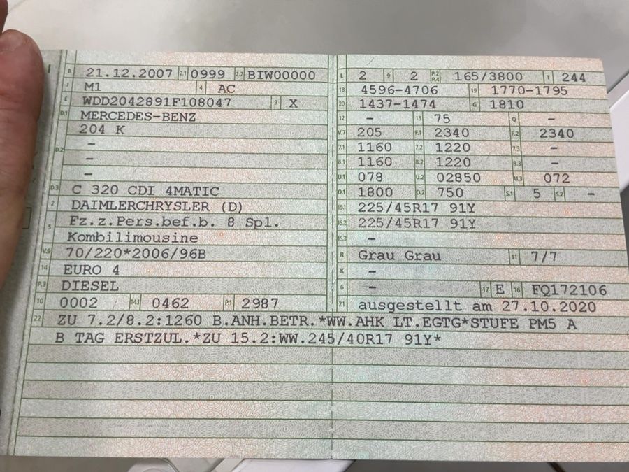 Mercedes-Benz C-Klasse d'occasion