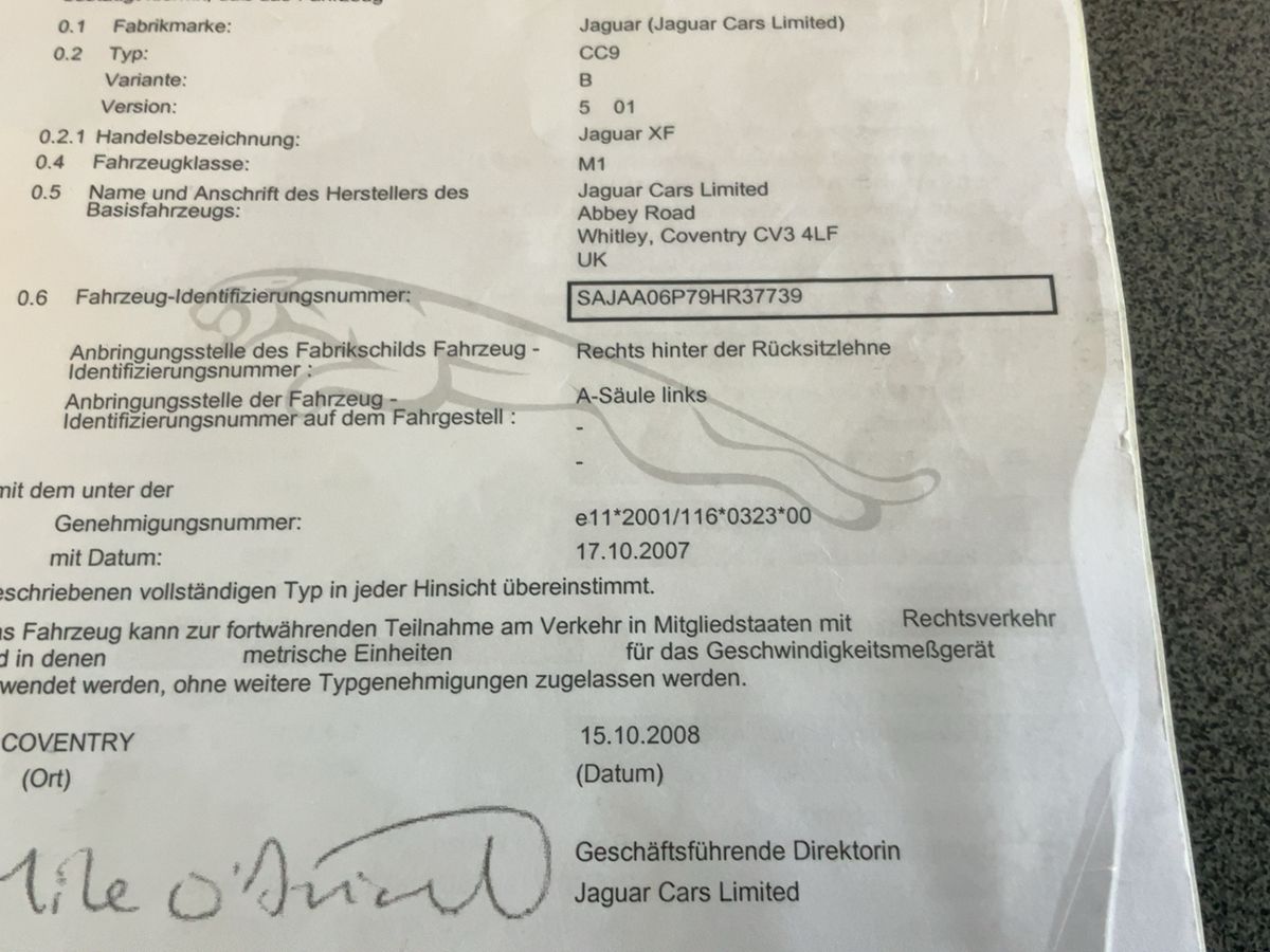 Jaguar XF 4.2 V8 Premium Luxury