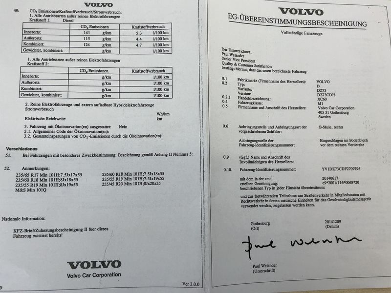 Volvo XC60 2.0 D4 Summum 2WD 2015 – снимка 22