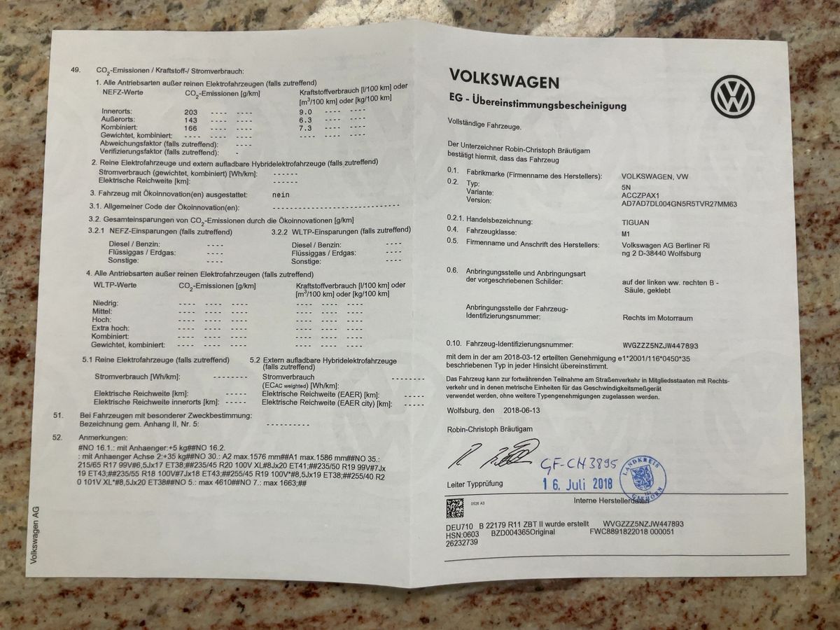 Volkswagen Tiguan d'occasion