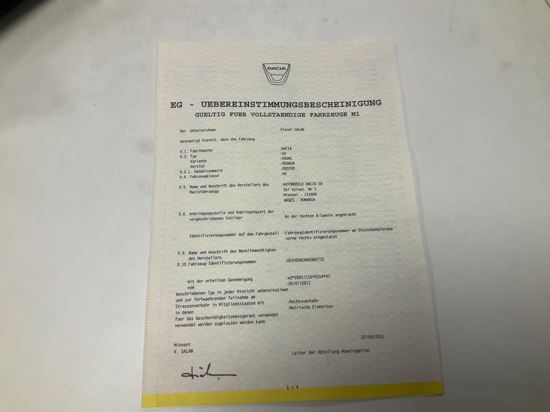 Dacia Duster 1.5 dCi Prestige 4x4 — zdjęcie 16