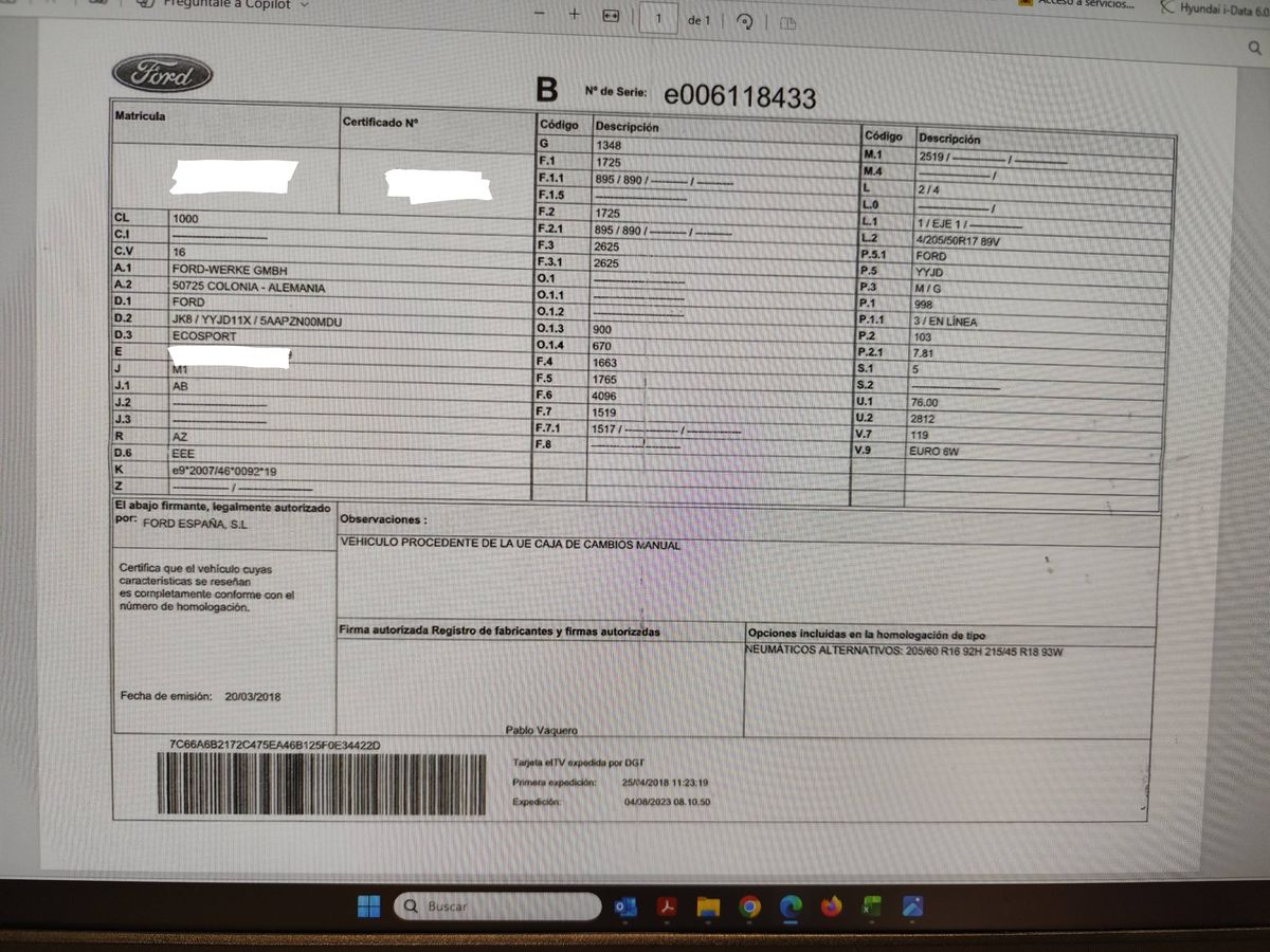 Ford EcoSport d'occasion