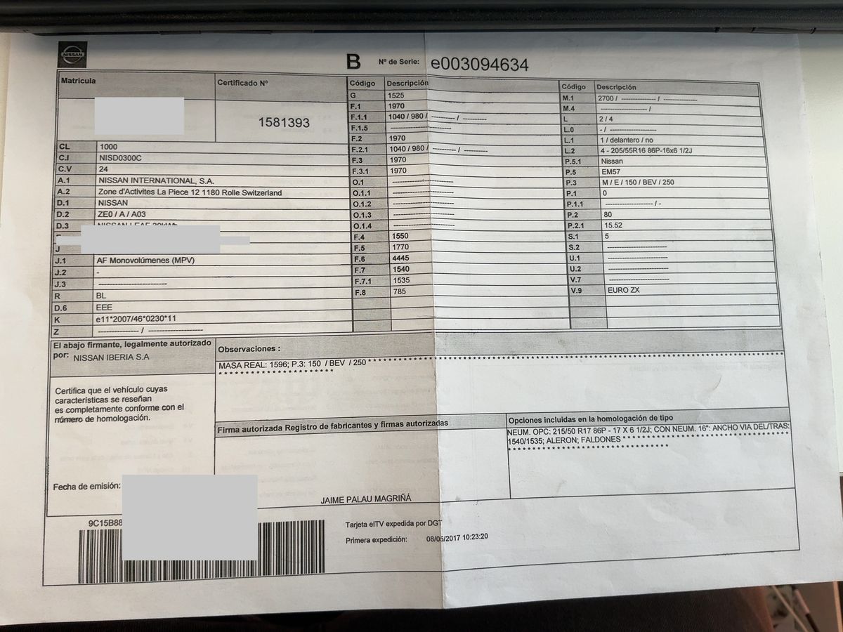 Nissan Leaf d'occasion