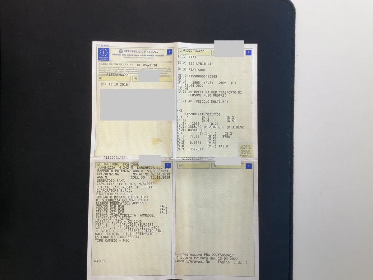 Fiat 500L d'occasion