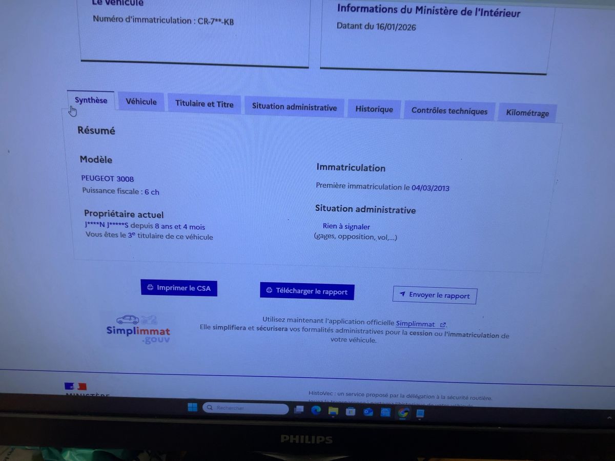 Peugeot 3008 d'occasion