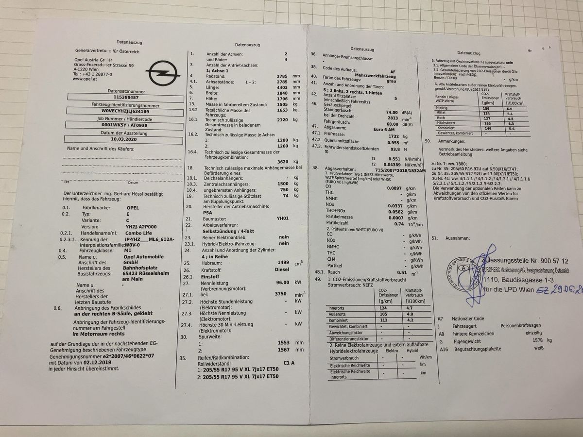 Opel Combo d'occasion