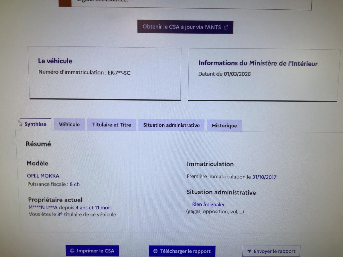 Opel Mokka d'occasion