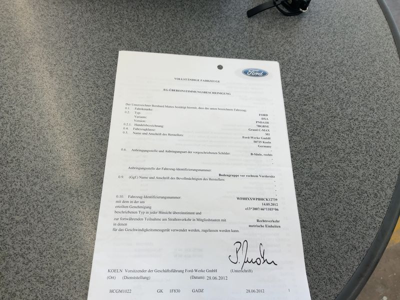 Ford Grand C-Max 1.6 Ti-VCT Champions Edition — zdjęcie 16