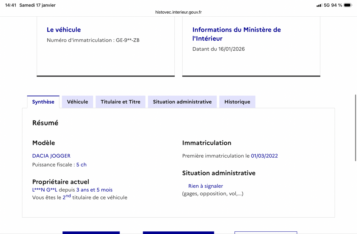 Dacia Jogger d'occasion