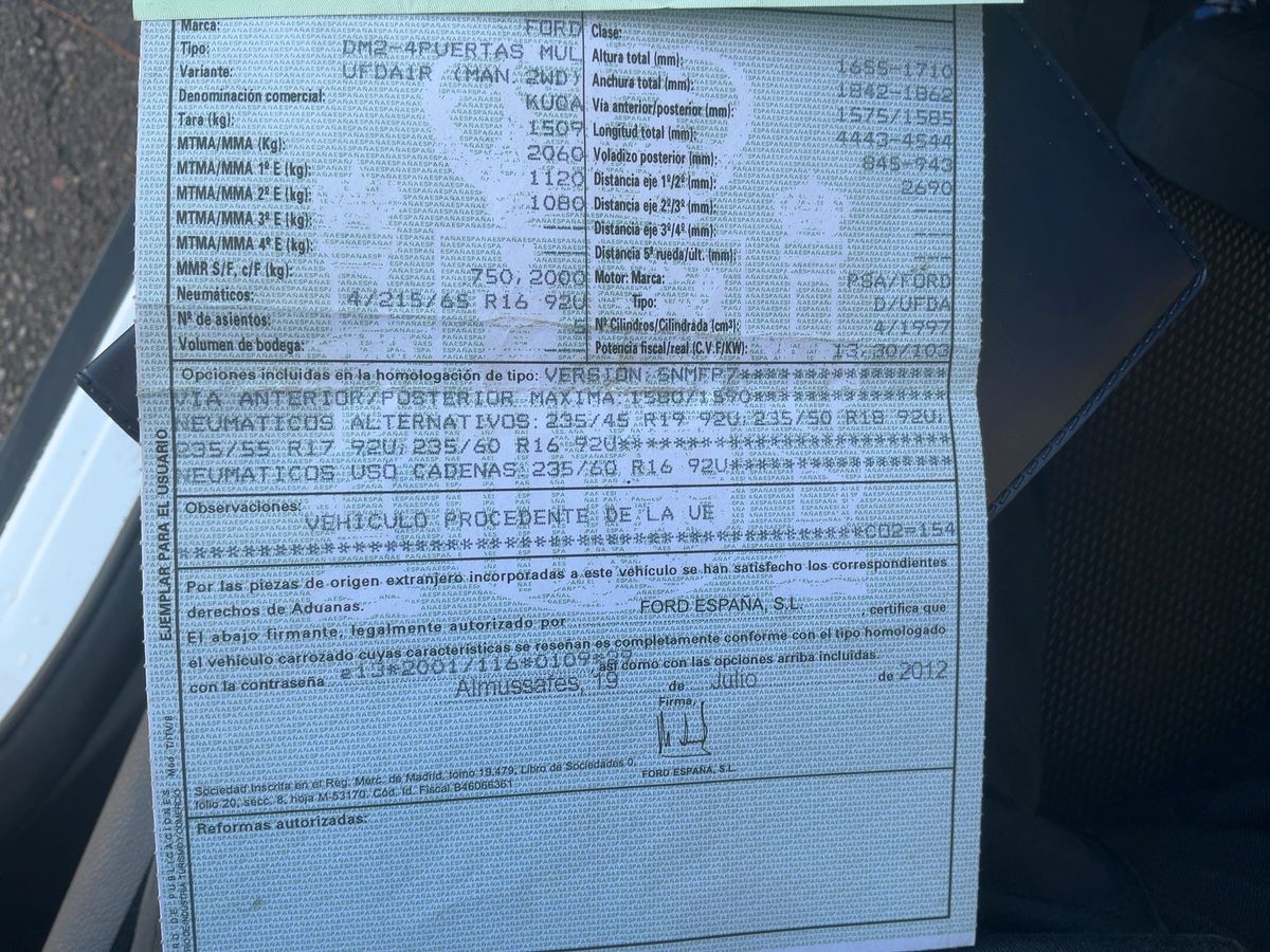 Ford Kuga d'occasion