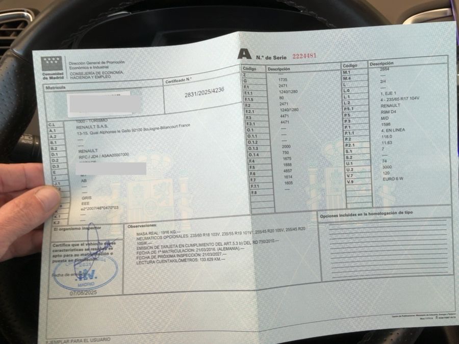 Renault Espace d'occasion