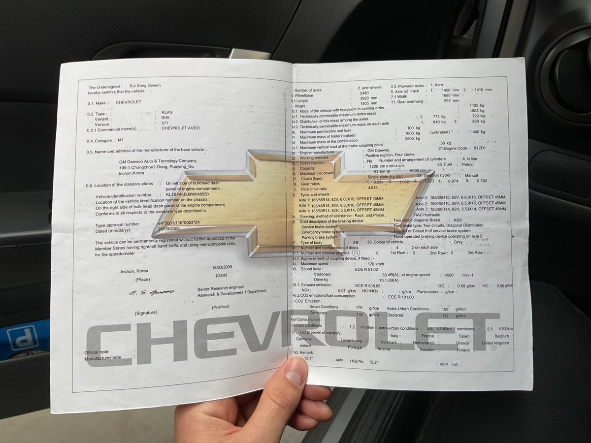 Chevrolet Aveo d'occasion