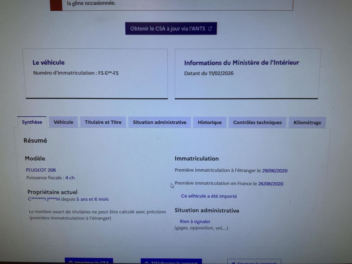 Peugeot 208 d'occasion