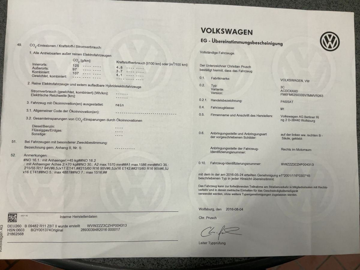 Volkswagen Passat d'occasion