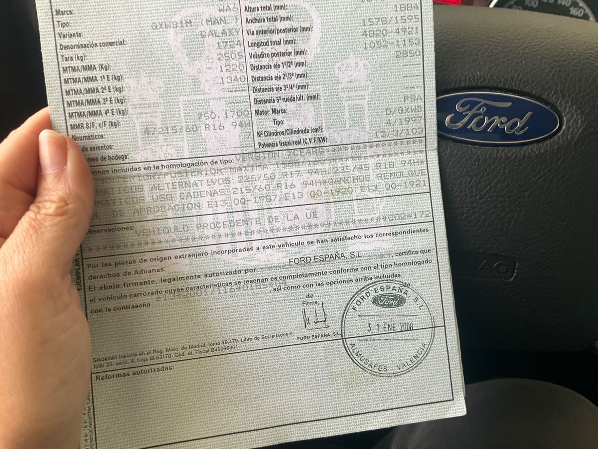 Ford Galaxy d'occasion