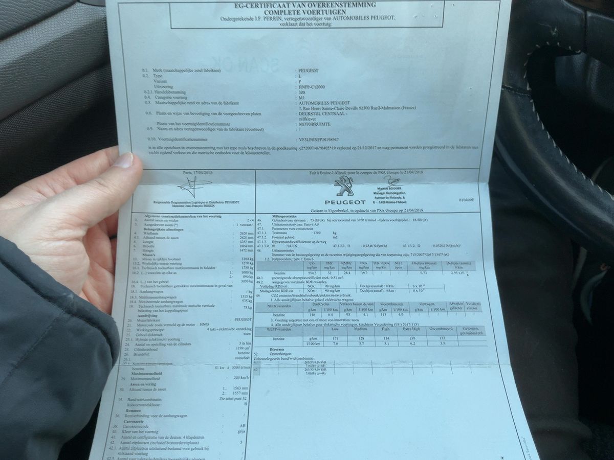 Peugeot 308 d'occasion