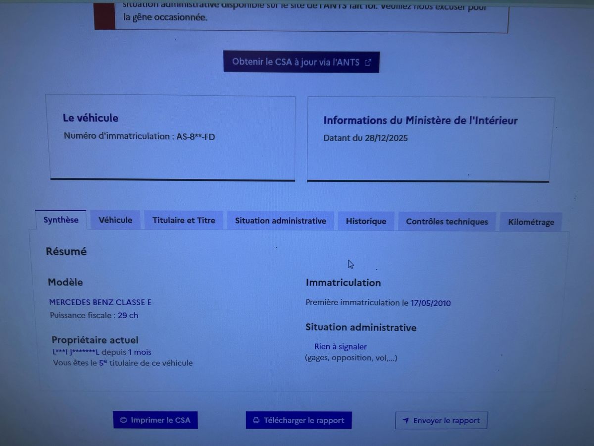 Mercedes-Benz E-Klasse d'occasion