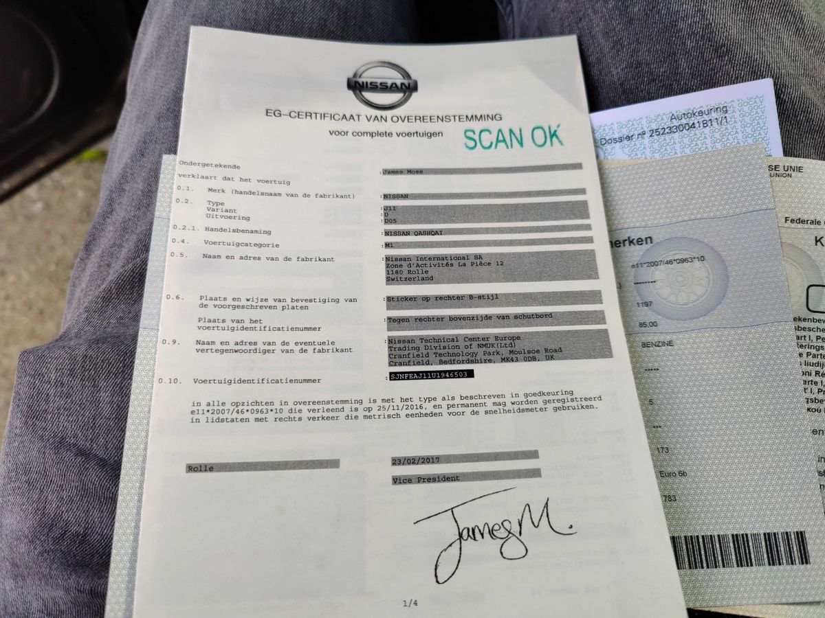 Nissan Qashqai d'occasion