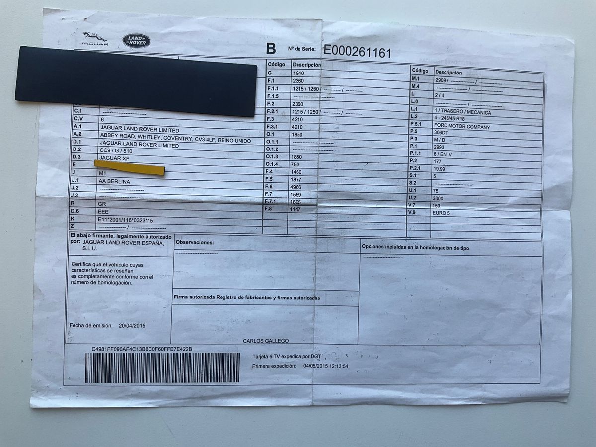 Jaguar XF d'occasion