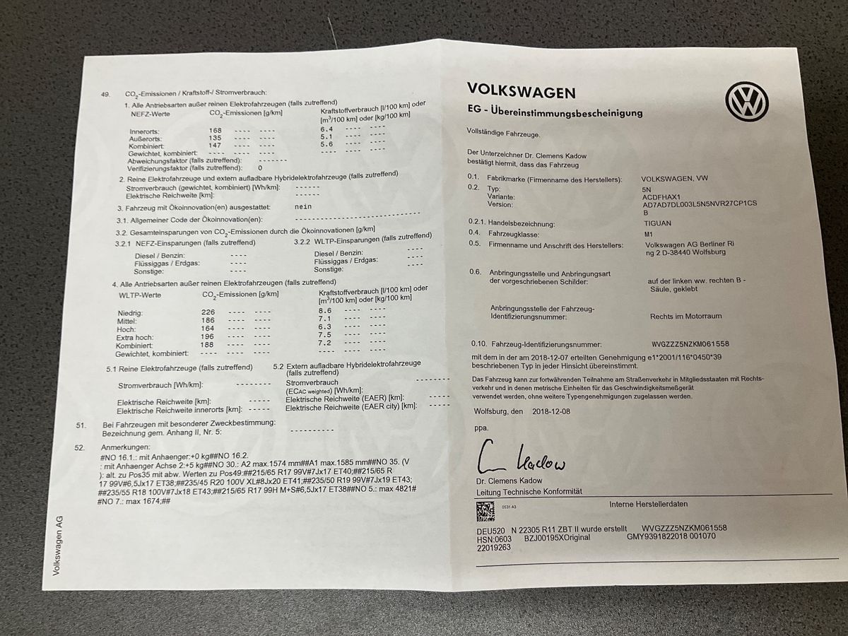 Volkswagen Tiguan d'occasion