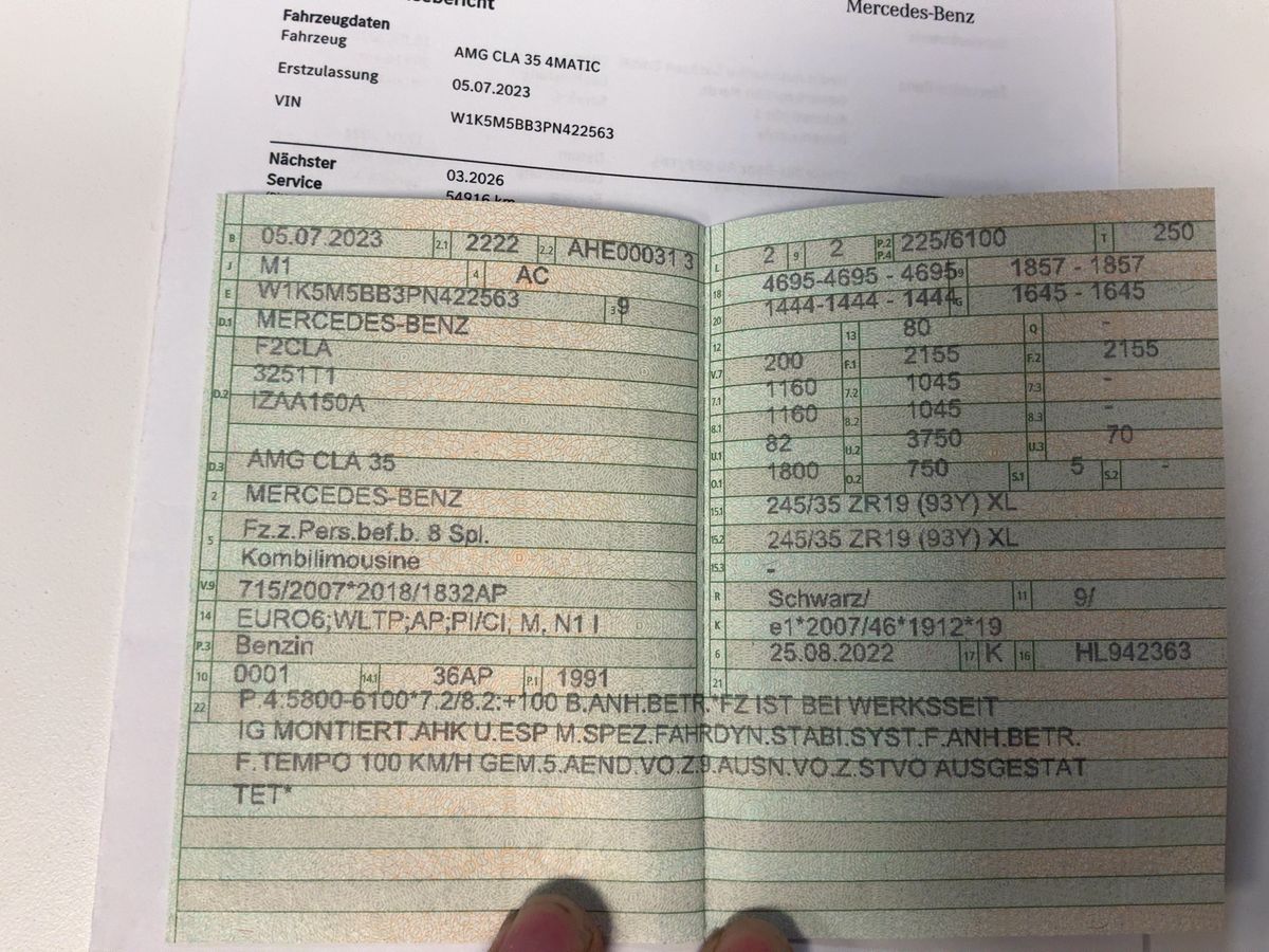 Mercedes-Benz CLA-Klasse CLA 35 AMG Shooting Brake Mild-Hybrid 4Matic