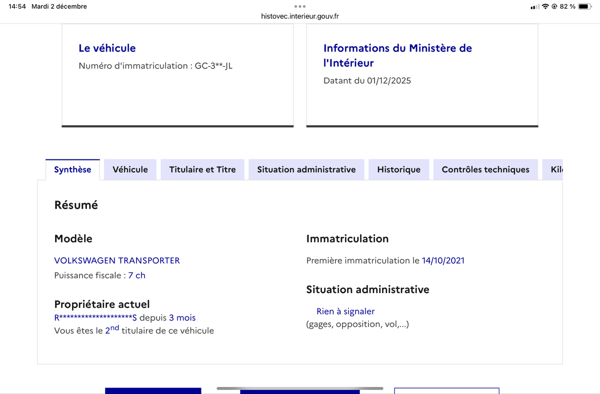 Volkswagen T6 d'occasion