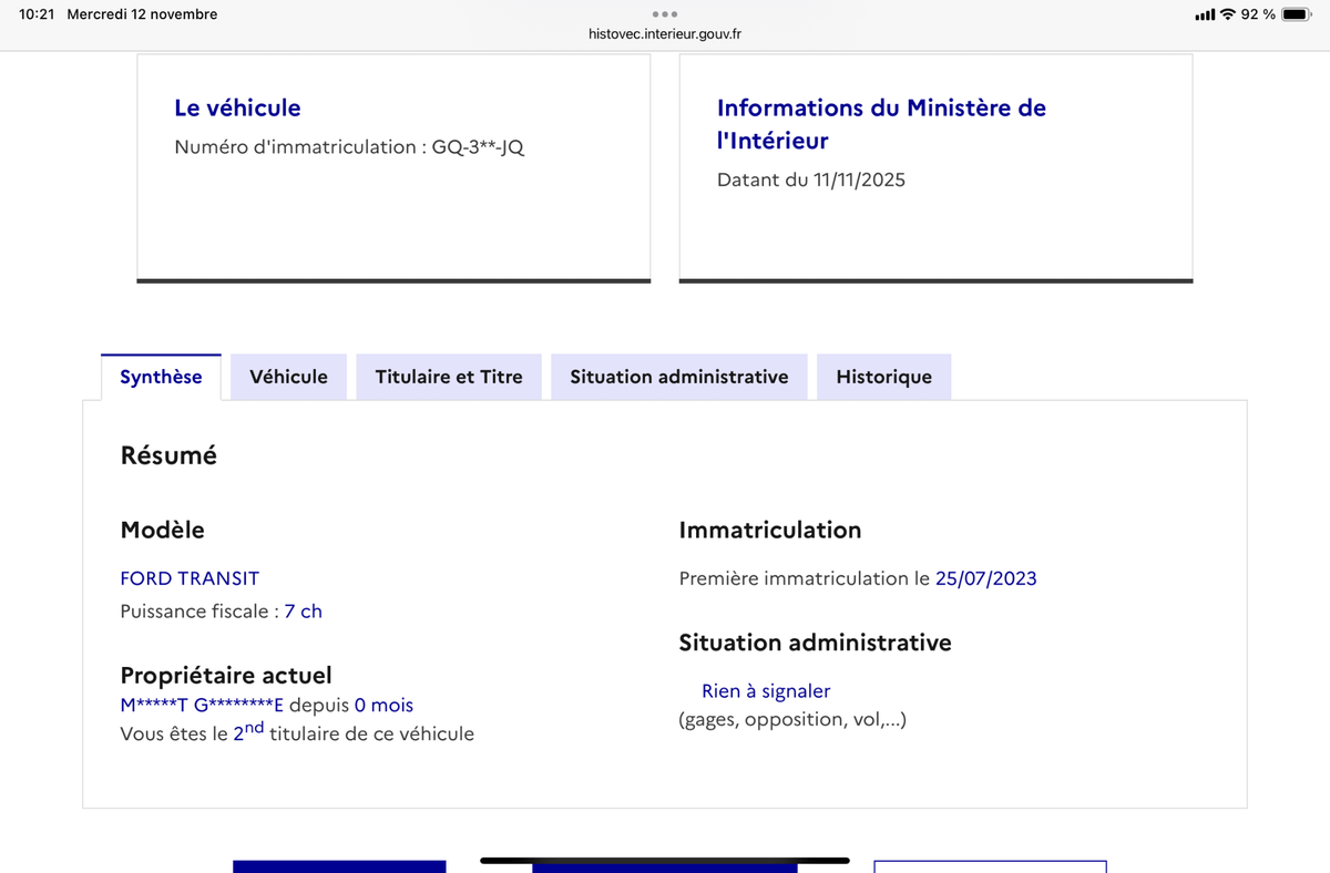 Ford Transit d'occasion