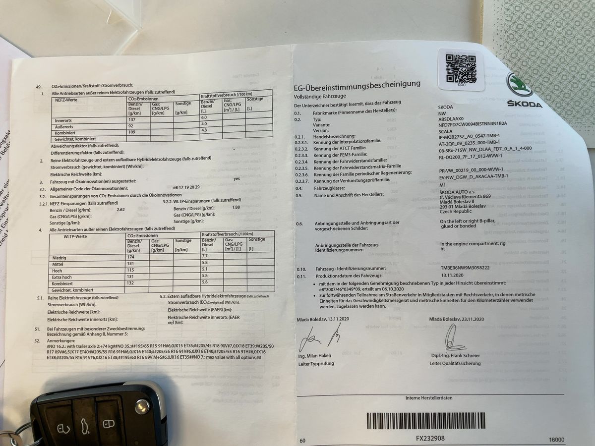 Skoda Scala d'occasion