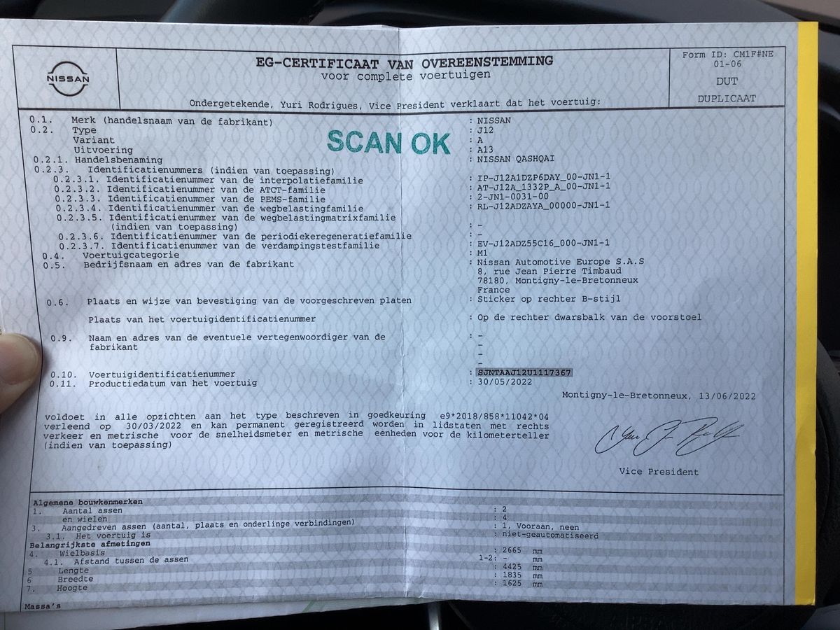 Nissan Qashqai d'occasion