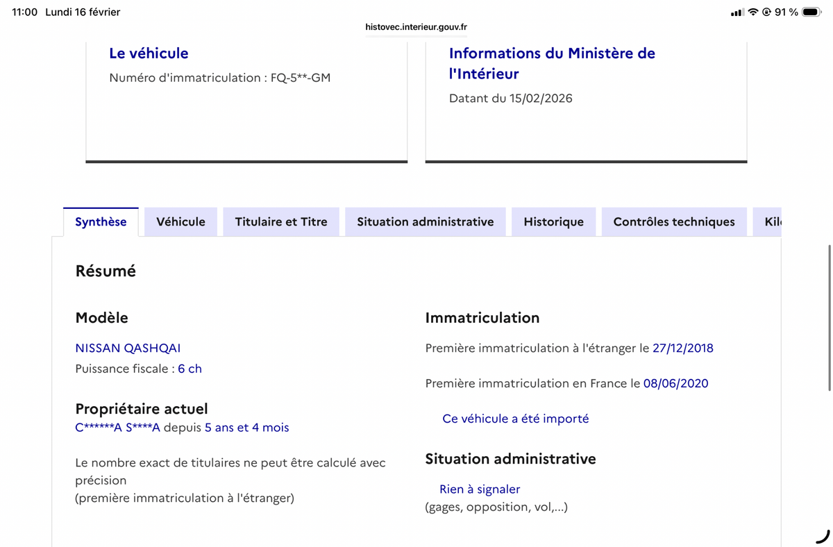 Nissan Qashqai d'occasion