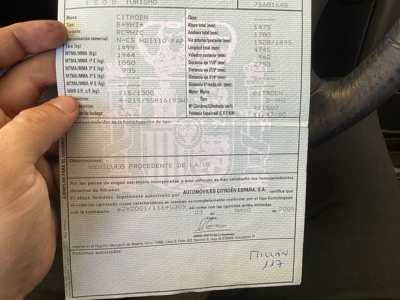 Citroen C5 1.6 HDi LX 2005 – снимка 6