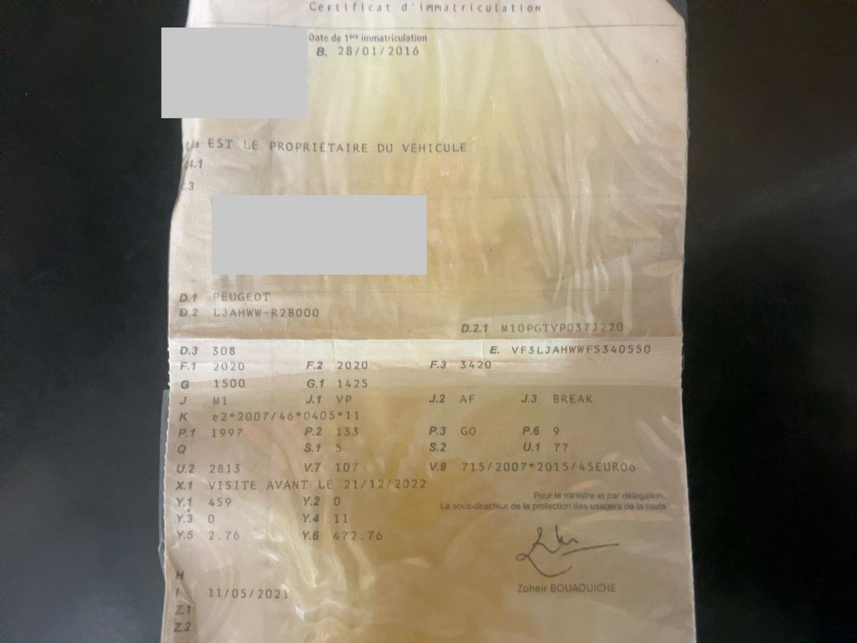 Peugeot 308 d'occasion