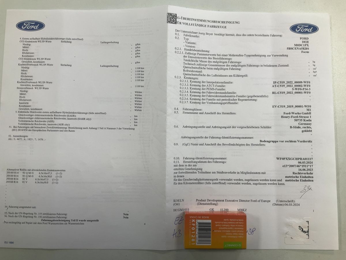 Ford Focus d'occasion
