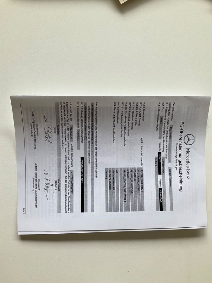 Mercedes-Benz E-Klasse d'occasion