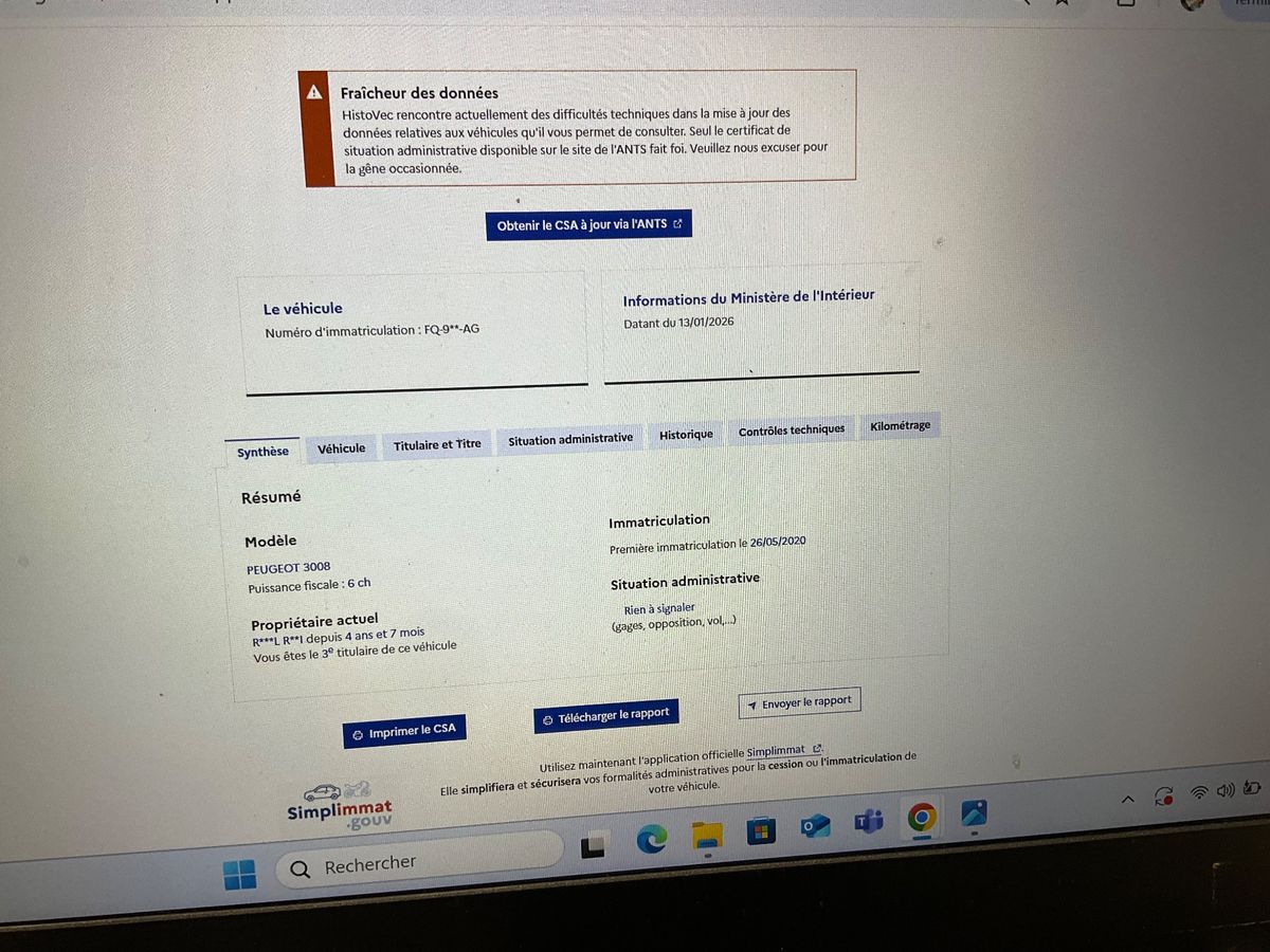 Peugeot 3008 d'occasion