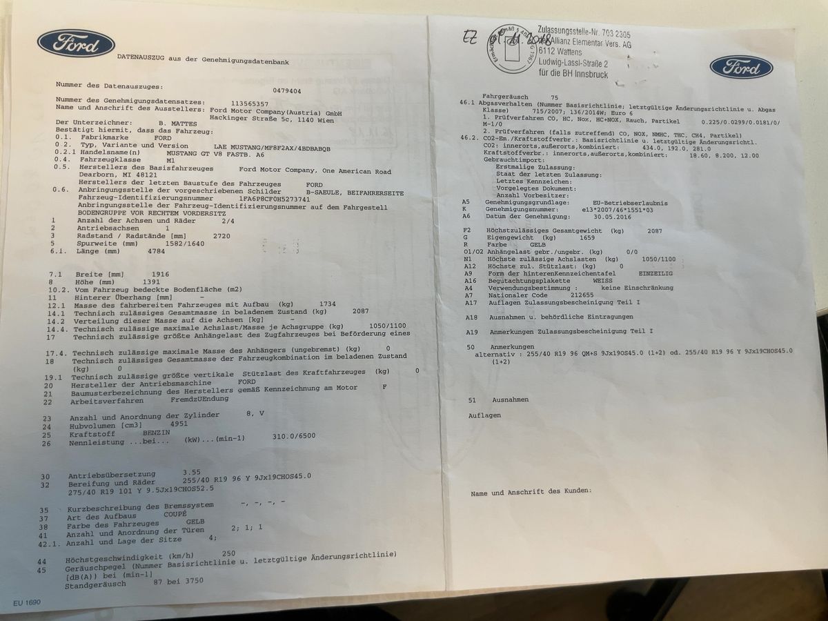 Ford Mustang d'occasion